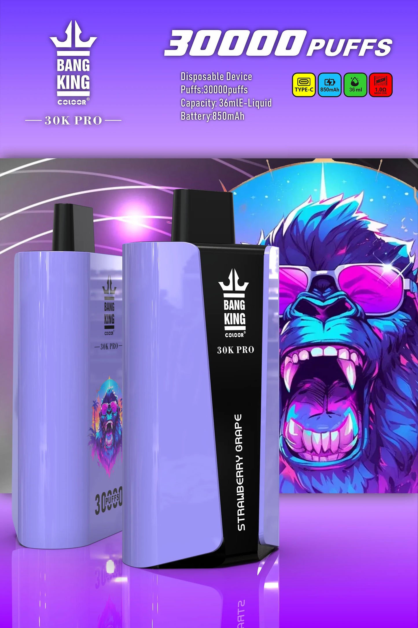 Vaper 30000 Caladas Desechable - Luxurious Vapes