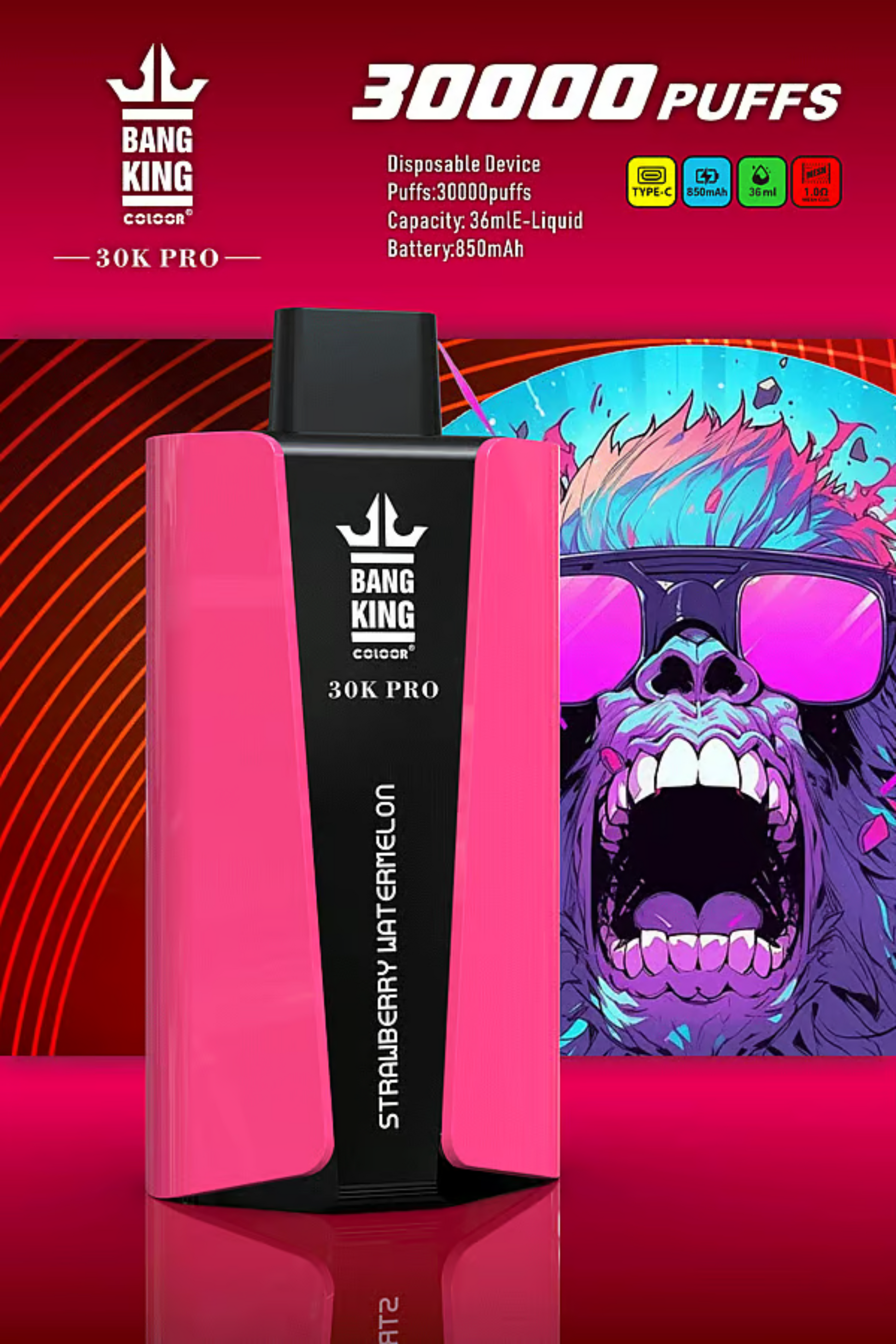 Vaper 30000 Caladas Desechable - Luxurious Vapes 